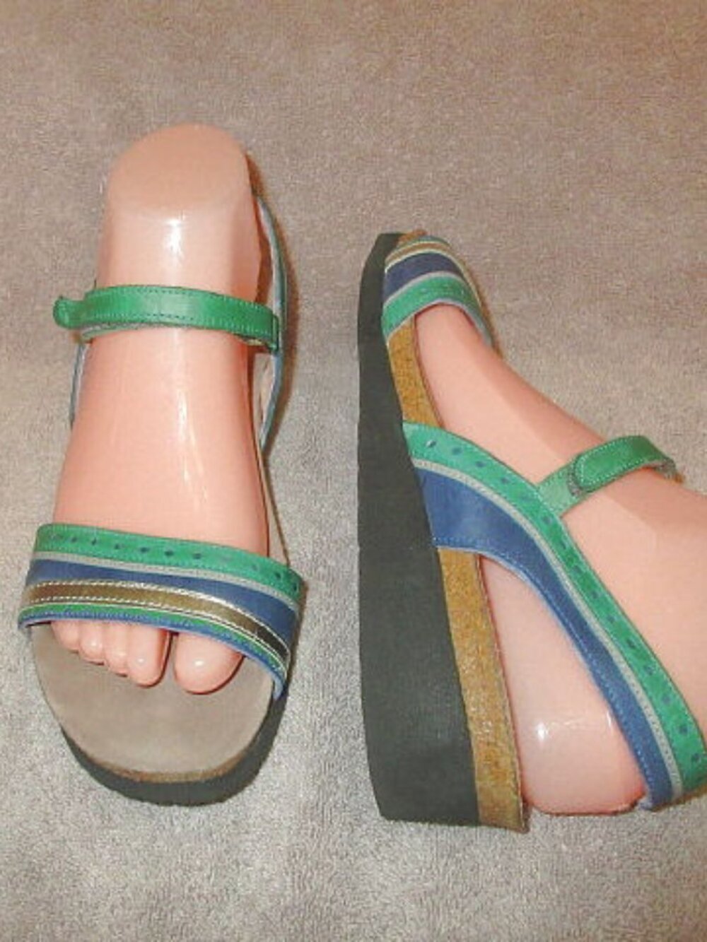 NAOT Leather Sandals Womens 8 39 Beverly Slingback Comfort Walking Arch Support